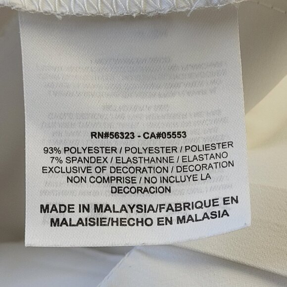 Nike Golf Tour Performance women’s white shorts size 2 - Picture 7 of 7